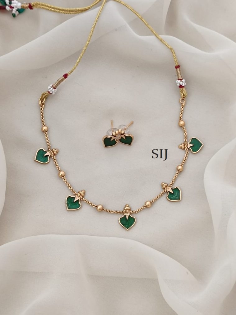 Kerala Palakka Necklace ARJIN02555
