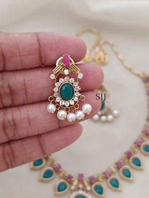 Stone Palakka Necklace ARJIN02558
