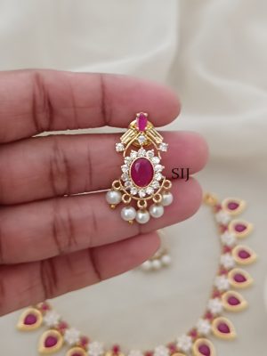 Stone Palakka Necklace ARJIN02559