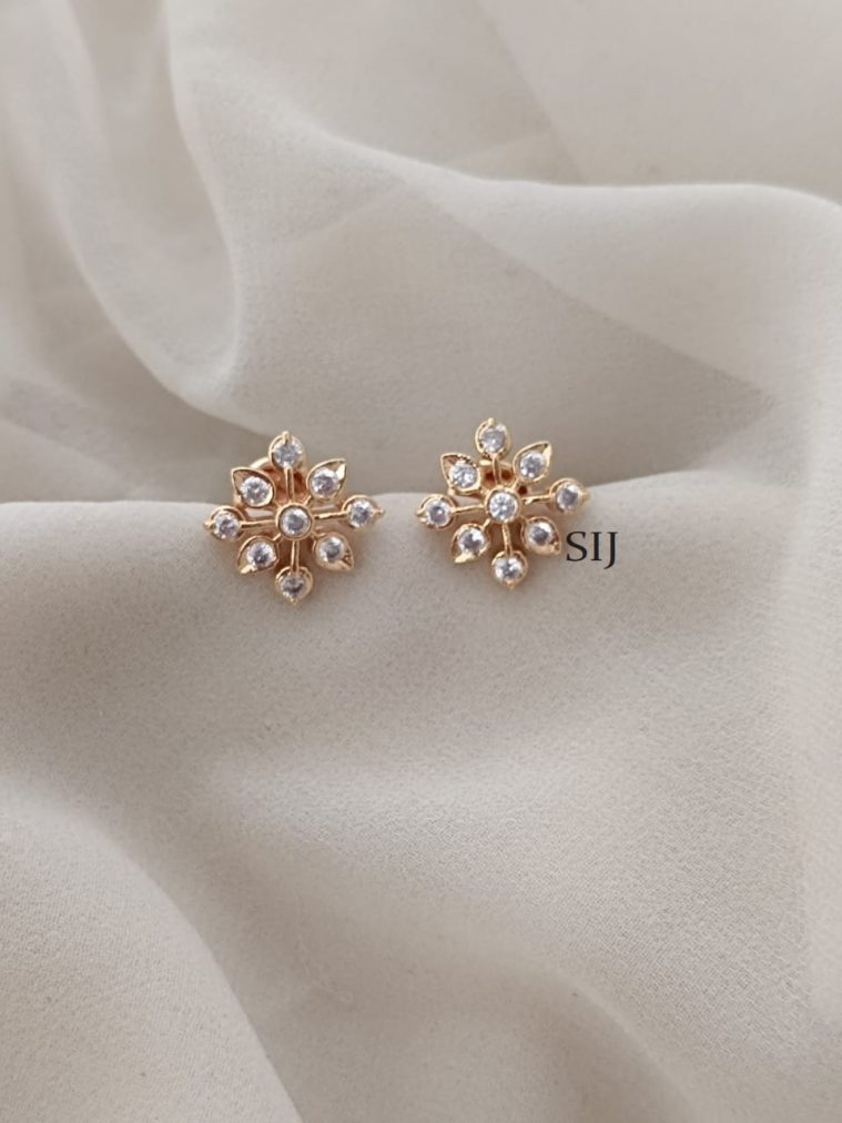 Stone Screw Back Stud Earrings ARJIE02581