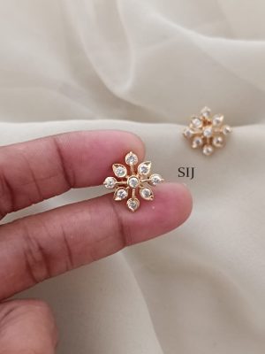 Stone Screw Back Stud Earrings ARJIE02581