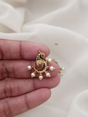 Peacock Stud Earrings ARJIE02618