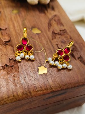 Pearl Jadau Bugadi Ear Cuffs LOCIE00030