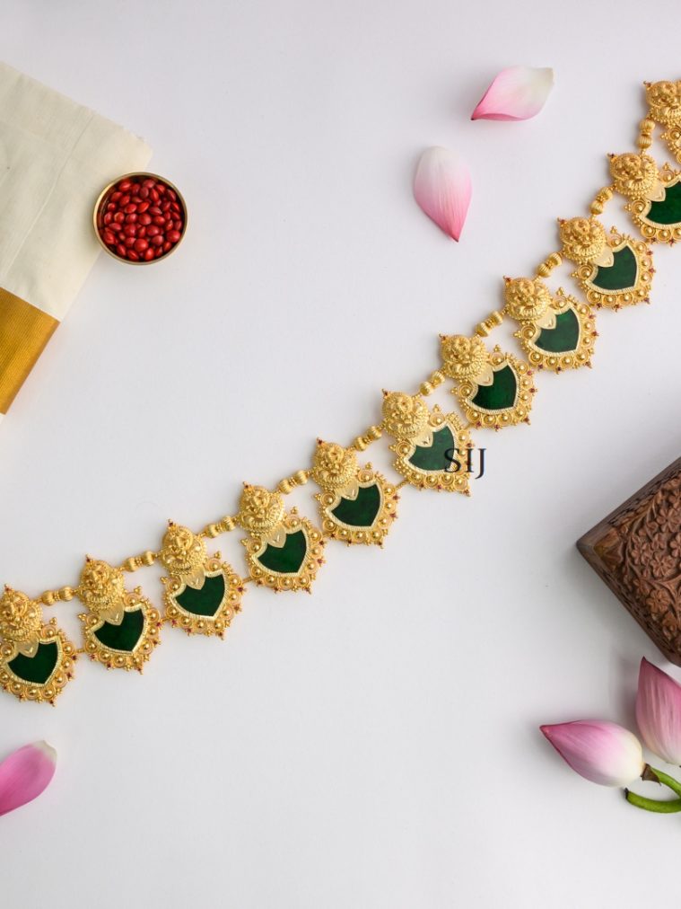 Ganesha Kerala Traditional Palakka Hip Belt