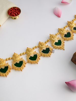 Ganesha Kerala Traditional Palakka Hip Belt