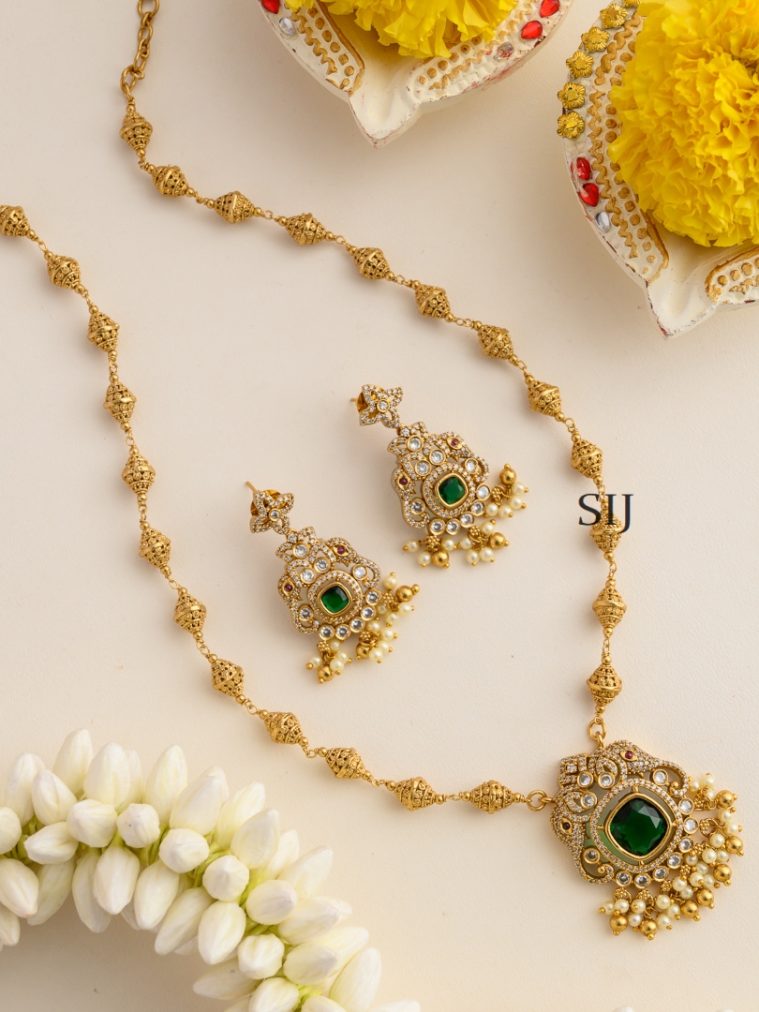 AD Long Necklace AJPIL03145