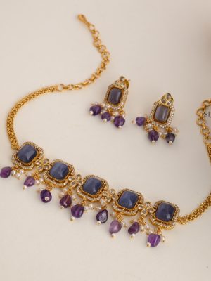 Violet Stones Choker AJPIC03159