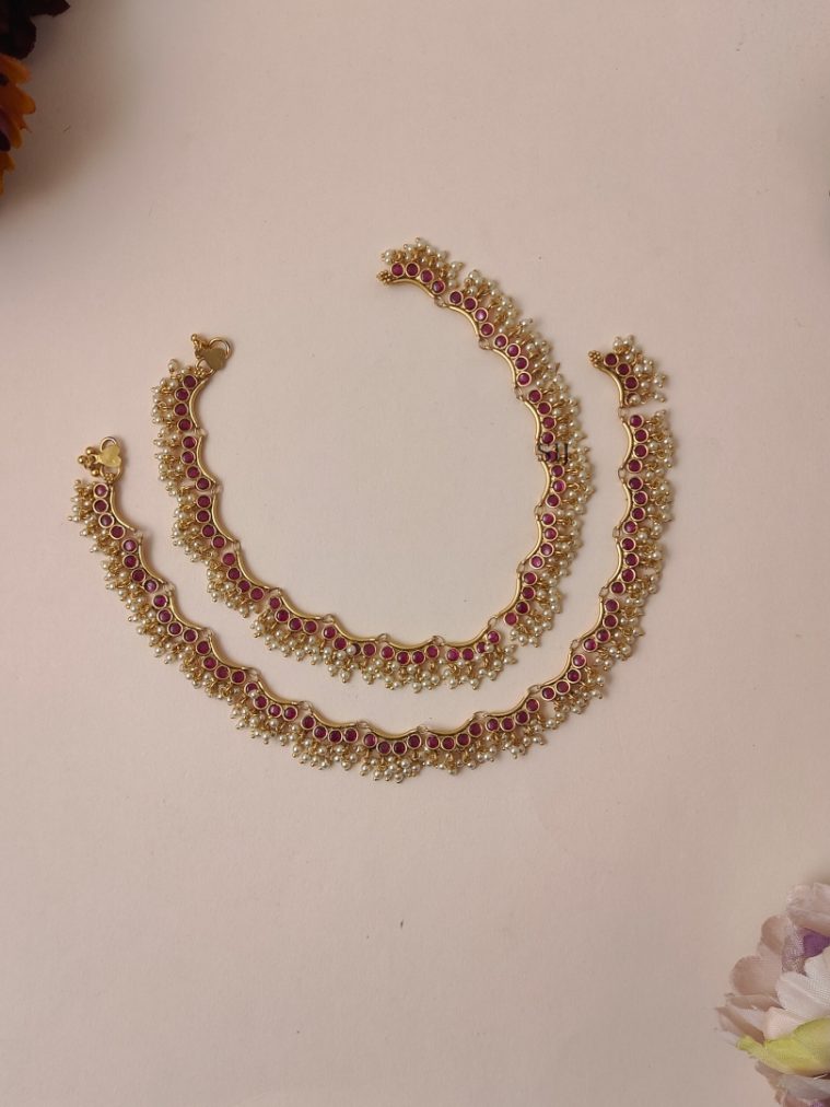 Pearl Stone Anklets AJPIAN03201