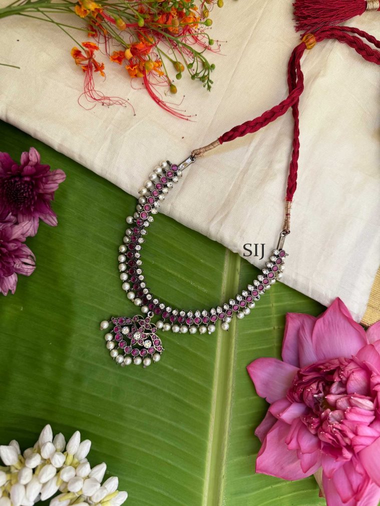 Black Polish Kemp Necklace MAAIN0000035