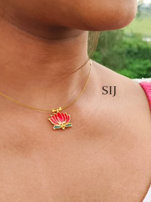 Lotus Invisible Necklace LOCIN00042