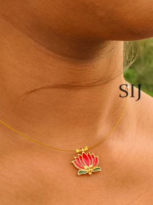 Lotus Invisible Necklace LOCIN00042