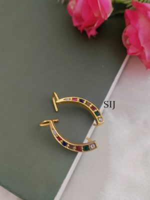 Jadau Kundan Earcuffs DEVIE00623