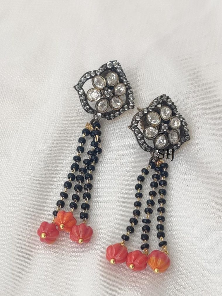 Victorian Beaded Earrings AKSIE00007