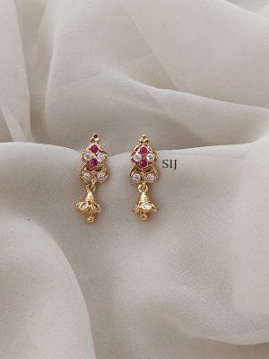 Antique Screw Back Jhumkas ARJIE02597