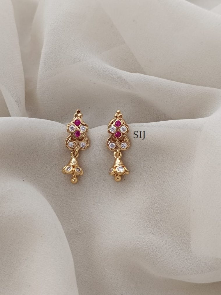 Antique Screw Back Jhumkas ARJIE02597