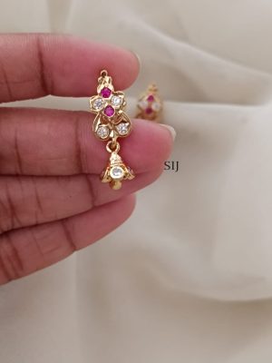 Antique Screw Back Jhumkas ARJIE02597