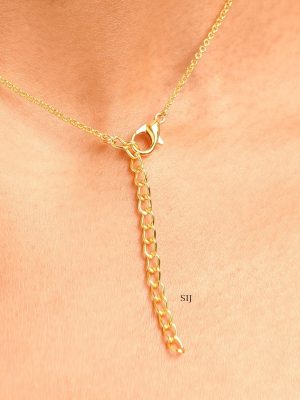 Beads and Polki Pendant Chain ABDIPC02062