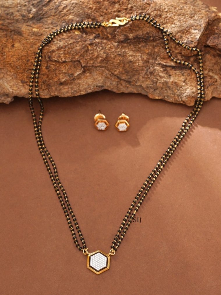 Black Beaded Mangalsutra ABDIMG02070