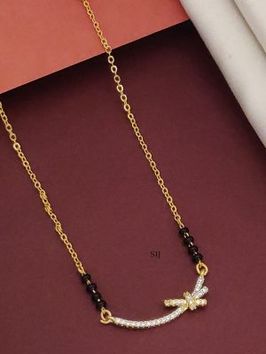 Black Beads Mangalsutra ABDIMG02095