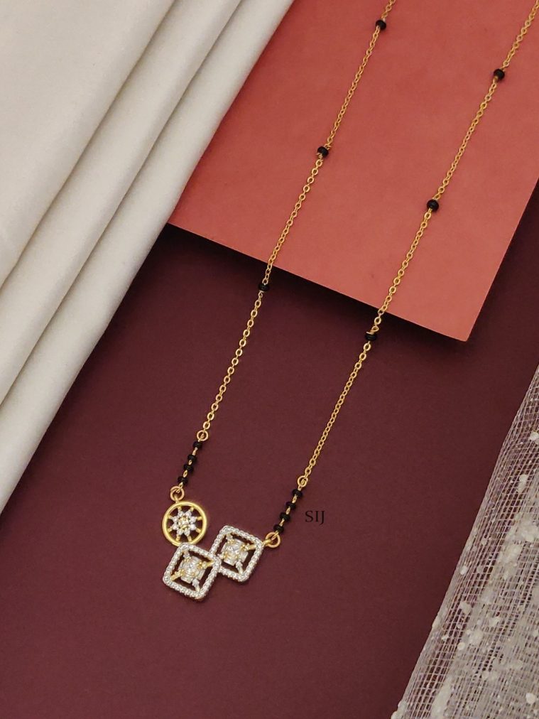 Black Beads Mangalsutra ABDIMG02096