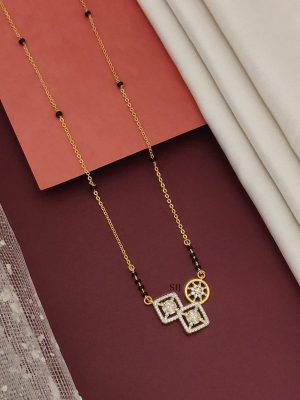 Black Beads Mangalsutra ABDIMG02096