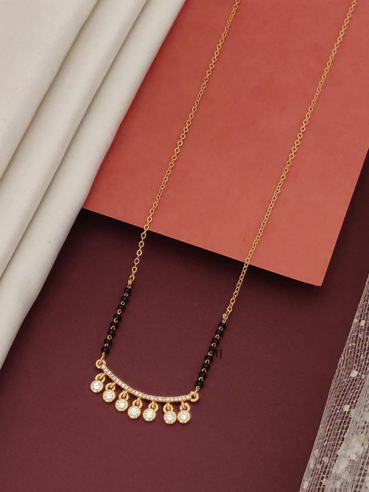 Black Beads Mangalsutra ABDIMG02097