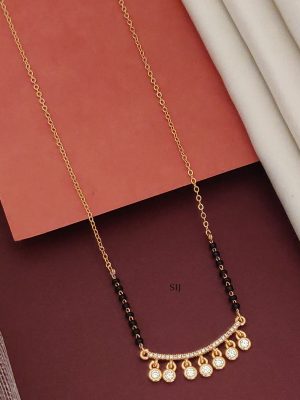 Black Beads Mangalsutra ABDIMG02097