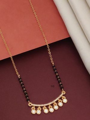 Black Beads Mangalsutra ABDIMG02097