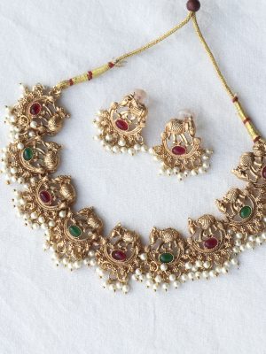 Elephant Antique Necklace ACCIN02228