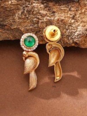 Green Stone Pendant Chain ABDIPC02057