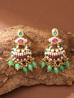 Handmade Meenakari Necklace with Tikka