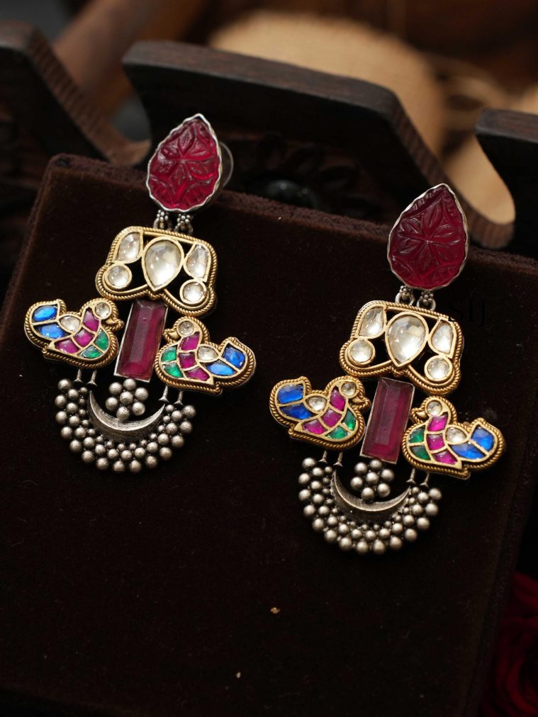 Polki Stone Earrings RIMIE01447
