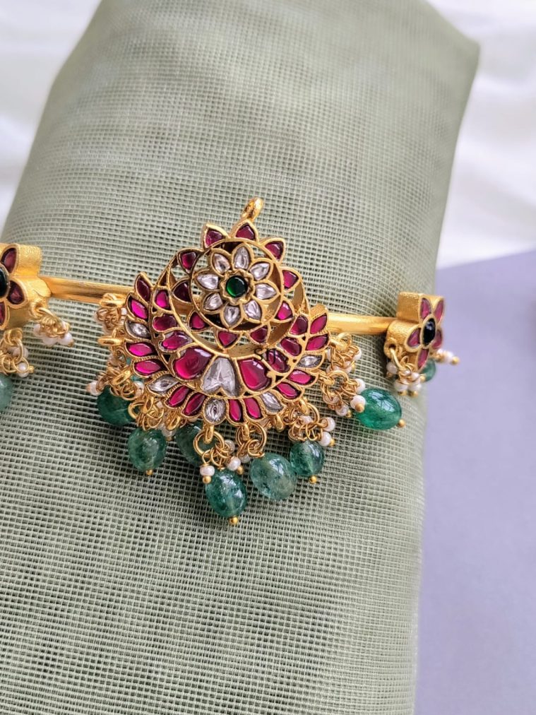 Jadau Kundan Armlet (Vanki) DEVIAR00640