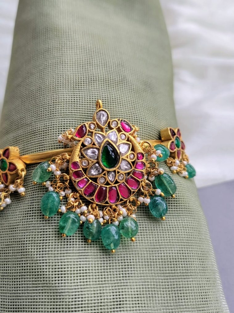 Jadau Kundan Armlet (Vanki) DEVIAR00641