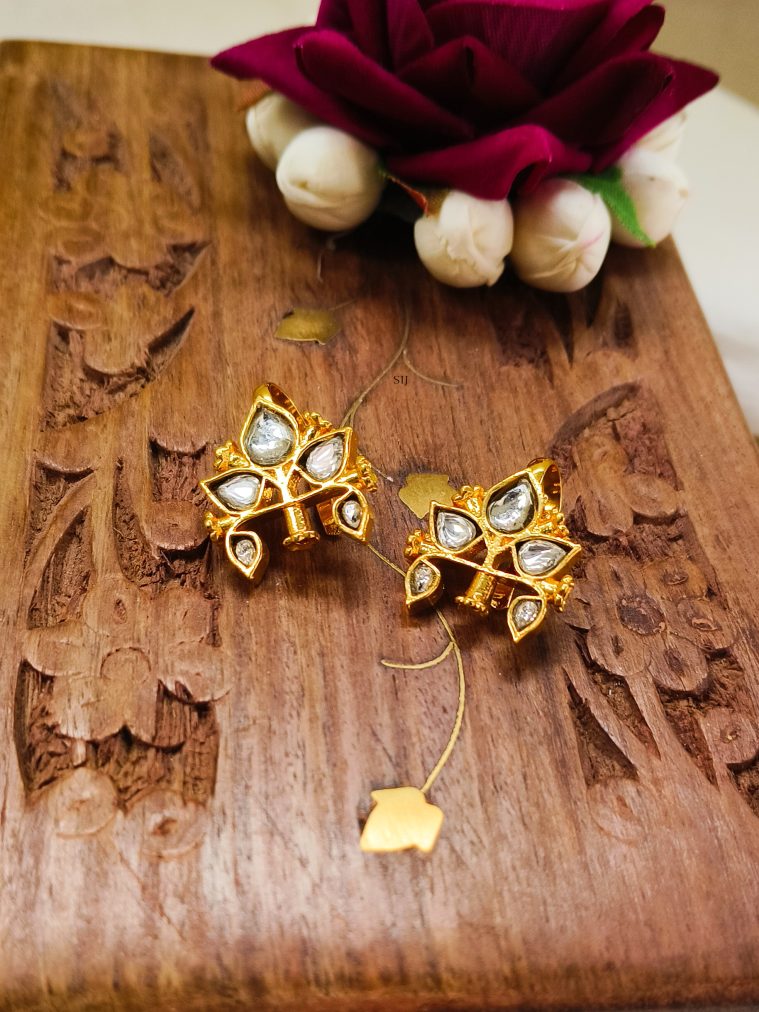 Jadau Kundan Bugadi Earrings LOCIE00031