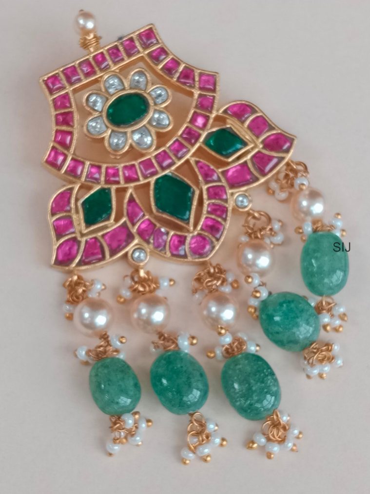 Jadau Kundan Pendant SPAIPJ02455