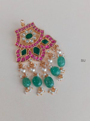 Jadau Kundan Pendant SPAIPJ02455