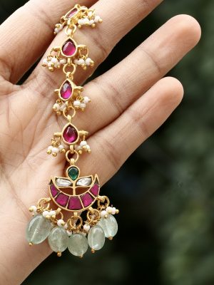 Jadau Kundan Tikka ACCITK02280