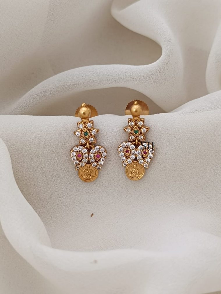 Lakshmi Coin Earrings ARJIE02495