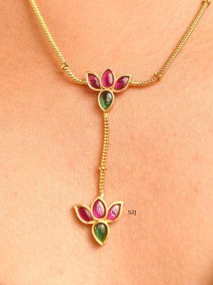Lotus Pendant Chain ABDIPC02063