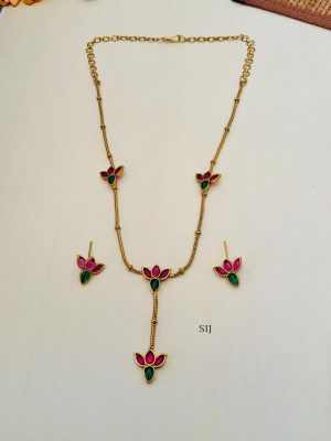 Lotus Pendant Chain ABDIPC02063
