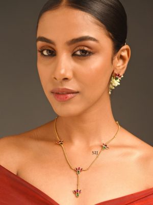 Lotus Pendant Chain ABDIPC02063