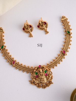 Nakshi Multi Stone Necklace AJPIN03174