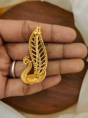 Peacock Saree Pin(Saree Brooch) AJPIS03204