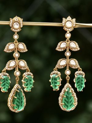 Polki Kundan Earrings ACCIE02278