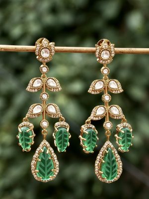 Polki Kundan Earrings ACCIE02278