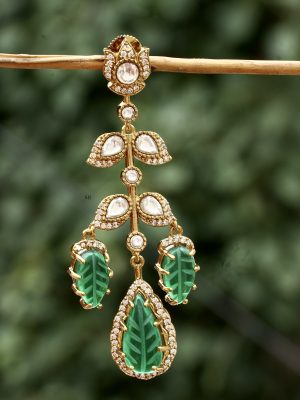 Polki Kundan Earrings ACCIE02278