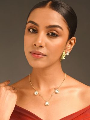 Polki Pendant Chain ABDIPC02060