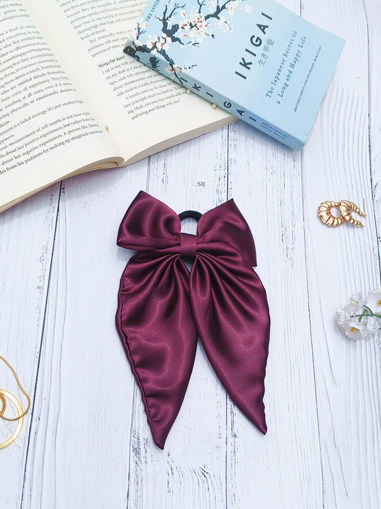 Purple Hair Bow LOCIHA00037