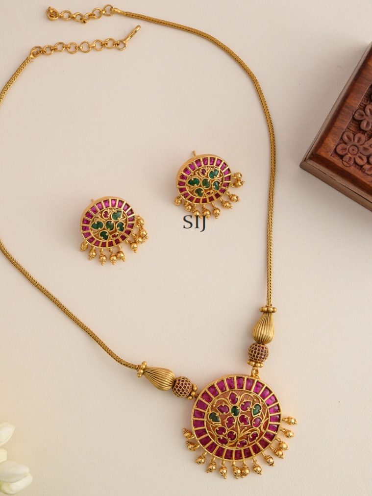 Ruby Kemp Necklace AJPIN03172